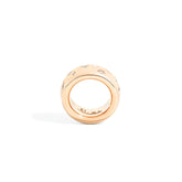 Iconica Rose Gold Ring with Diamonds - Dracakis Jewellers